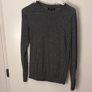 Banana Republic Charcoal Knit Pullover